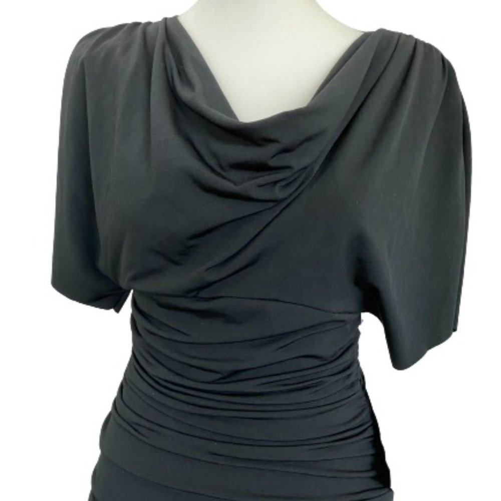 Rampage Rouched Black Blouse - NWT